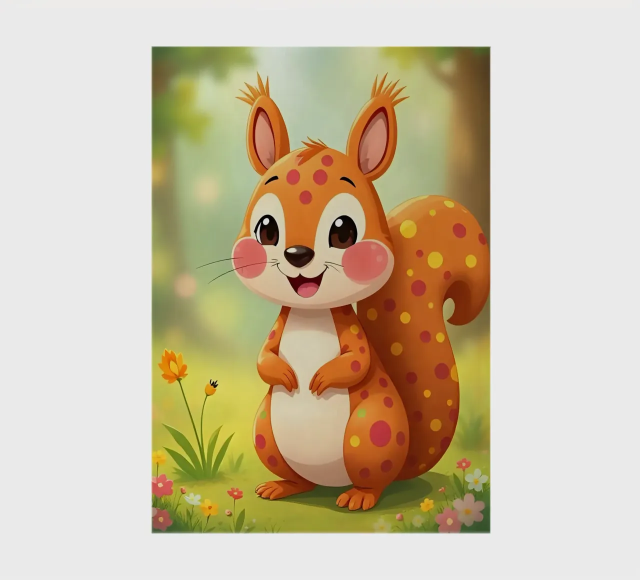 Squirrel_4 notebook by Tierisch bunt by LK