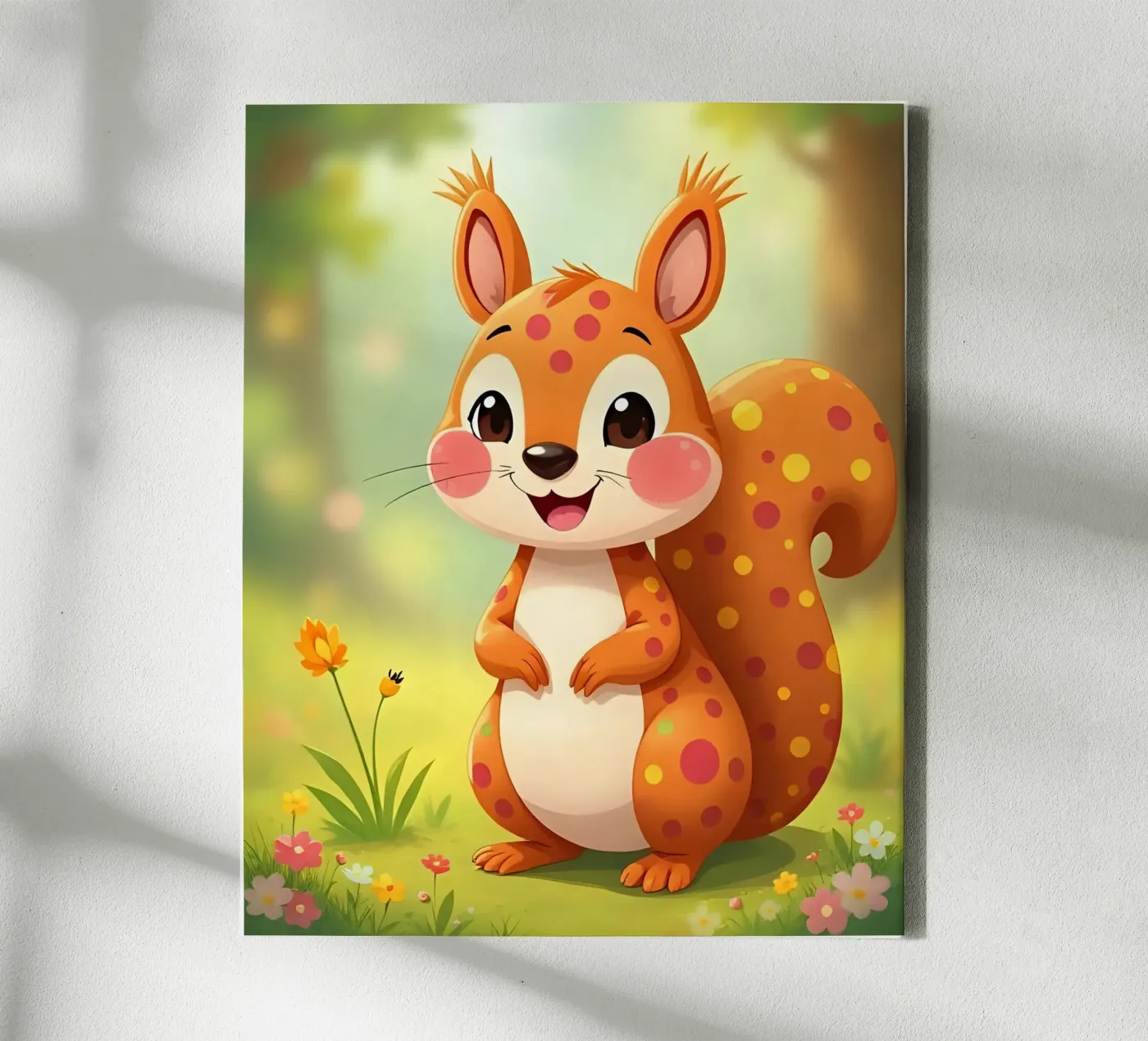 Squirrel_4 canvas by Tierisch bunt by LK