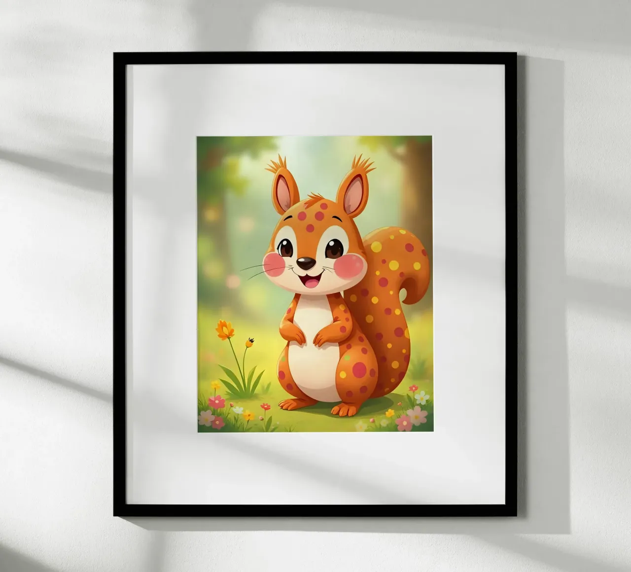 Squirrel_4 poster by Tierisch bunt by LK