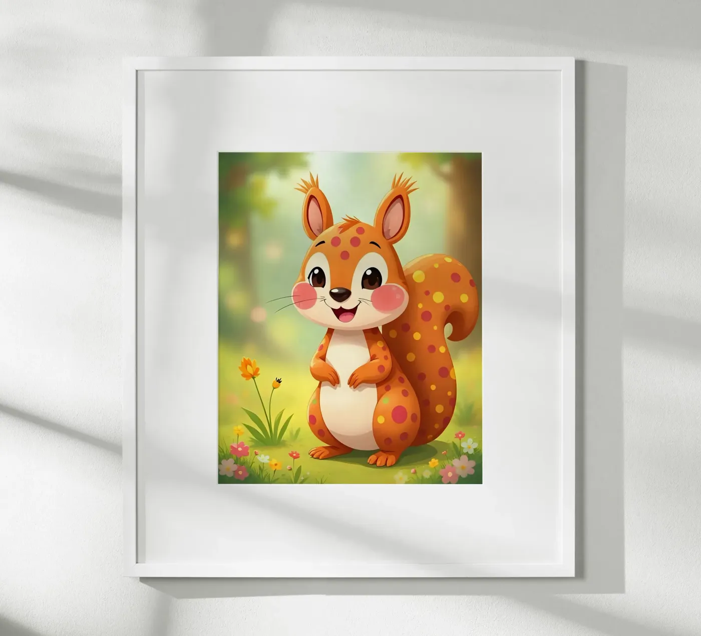 Squirrel_4 Poster von Tierisch bunt by LK