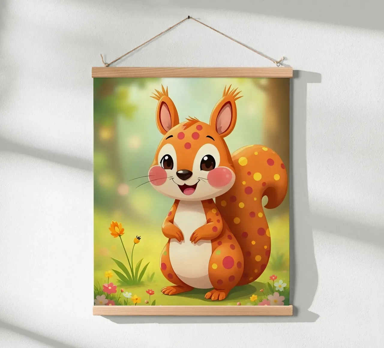 Squirrel_4 poster by Tierisch bunt by LK