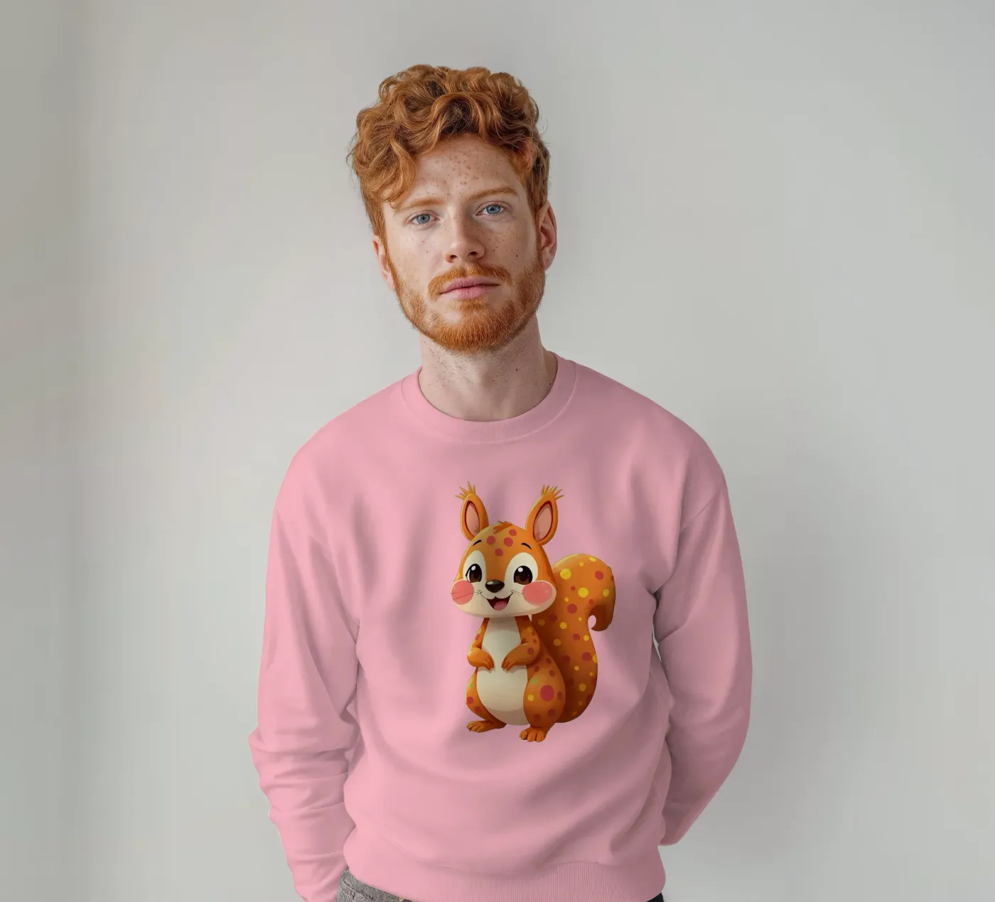 Scoiattolo_4a felpa da Tierisch bunt by LK