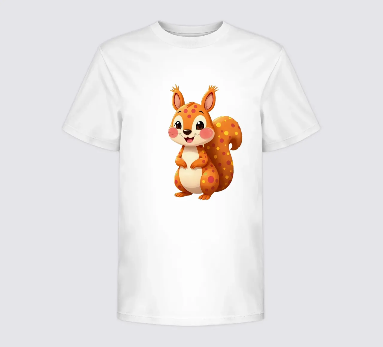 Scoiattolo_4a t-shirt bambini da Tierisch bunt by LK