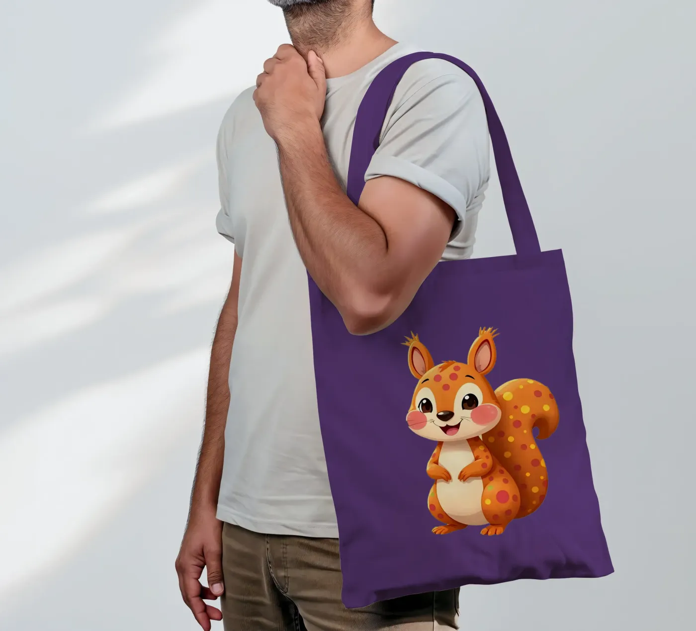 Squirrel_4a tote bag by Tierisch bunt by LK