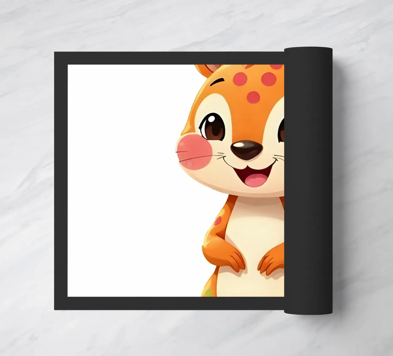 Squirrel_4a doormat by Tierisch bunt by LK