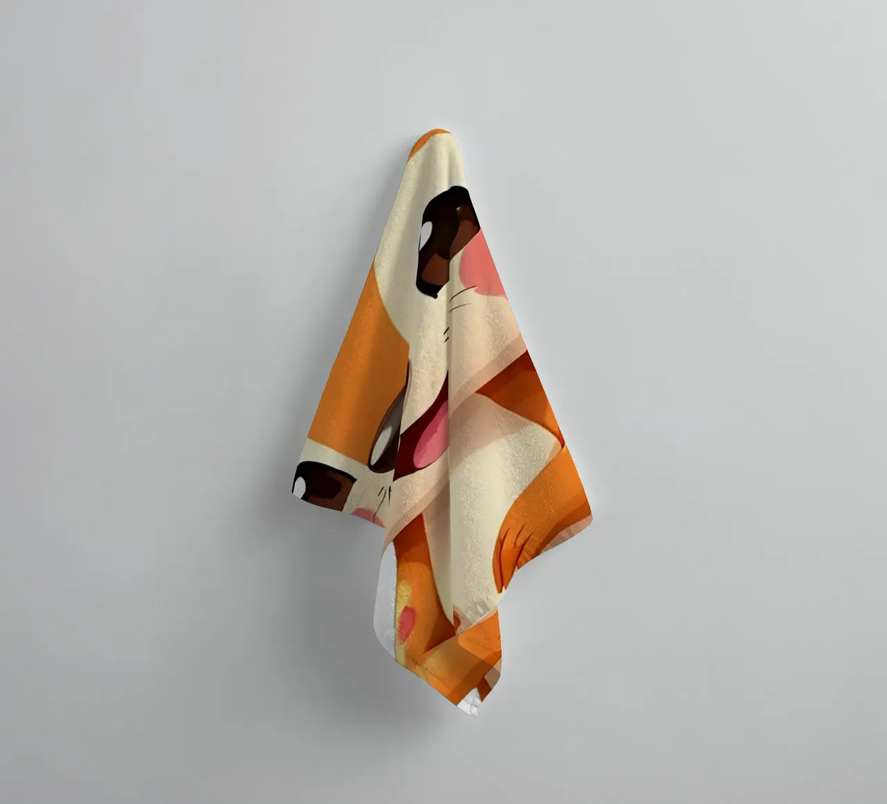Squirrel_4a towel by Tierisch bunt by LK
