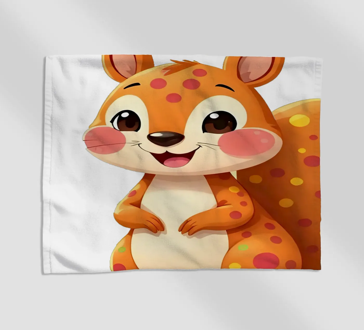 Squirrel_4a strandhanddoek van Tierisch bunt by LK