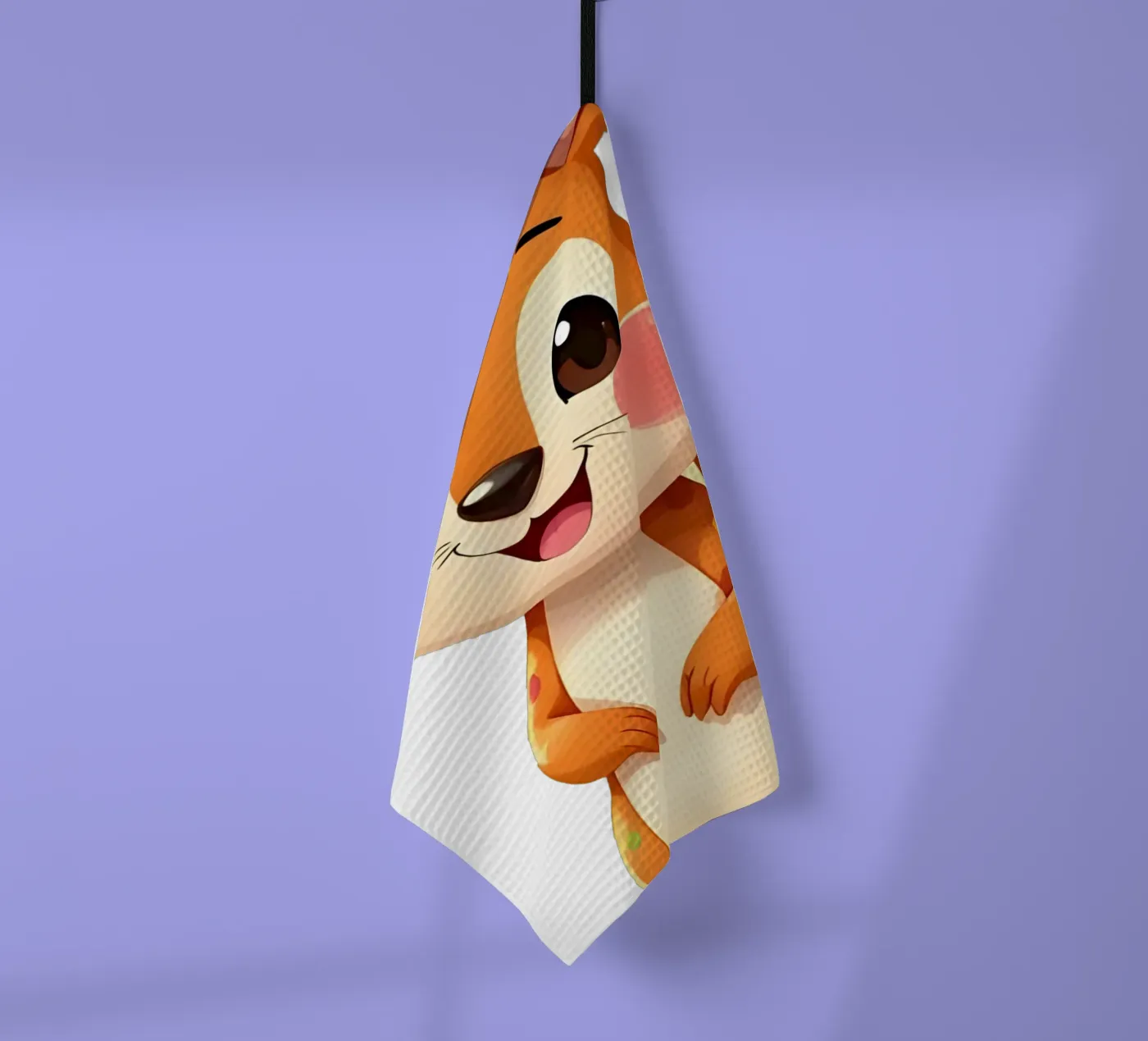 Squirrel_4a tea towel by Tierisch bunt by LK