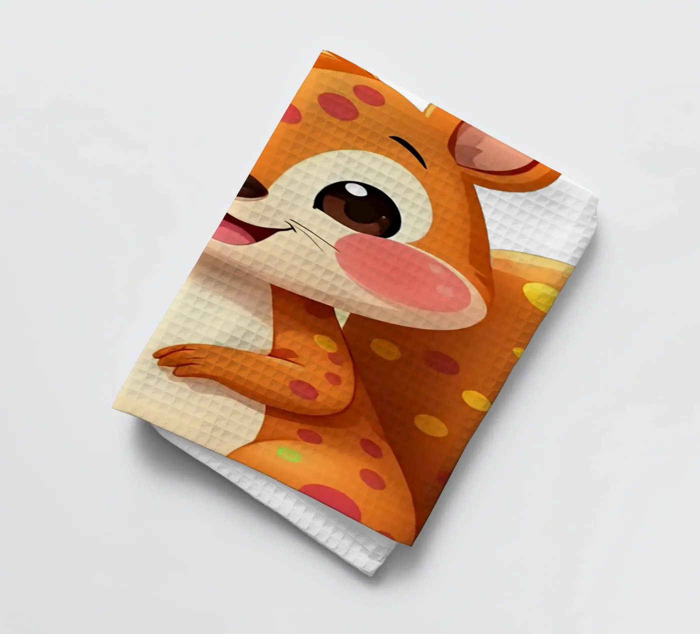 Squirrel_4a tea towel by Tierisch bunt by LK