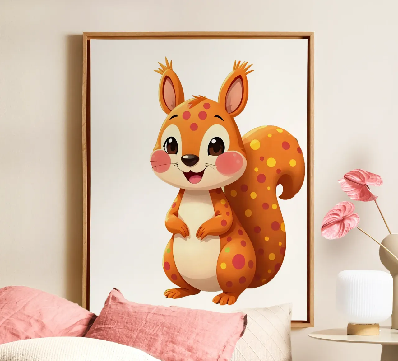 Squirrel_4a canvas by Tierisch bunt by LK