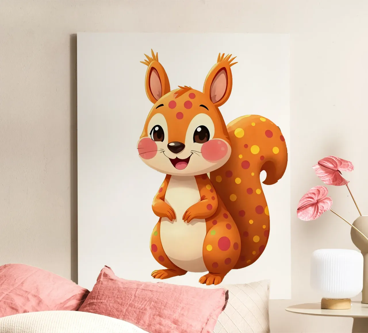 Squirrel_4a canvas by Tierisch bunt by LK