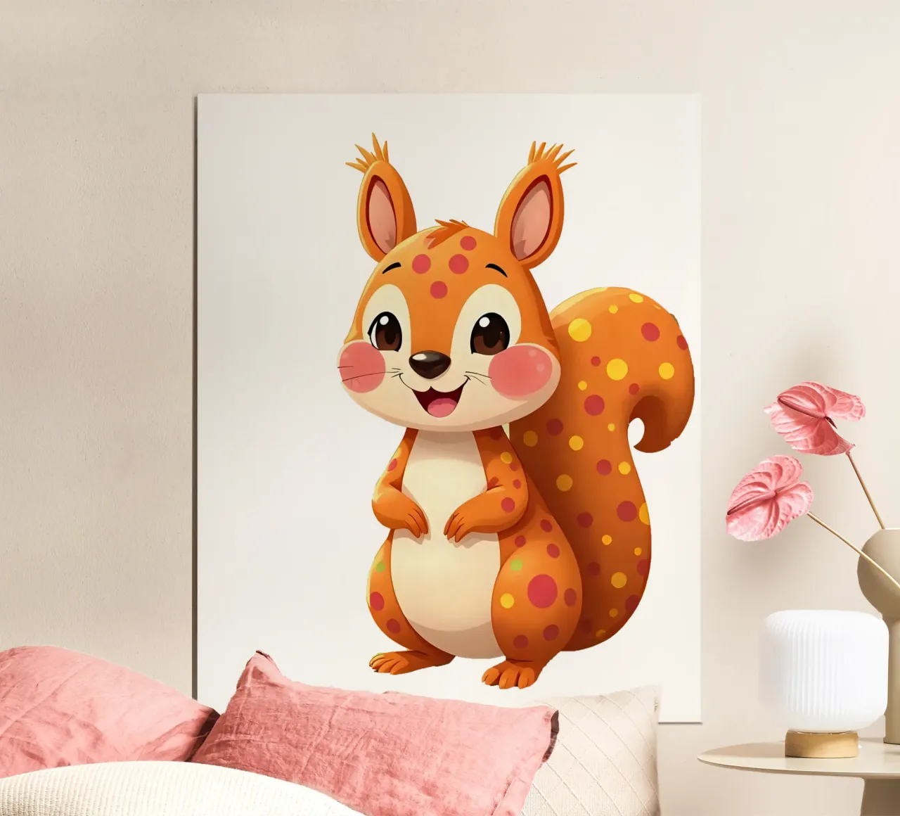 Squirrel_4a poster by Tierisch bunt by LK