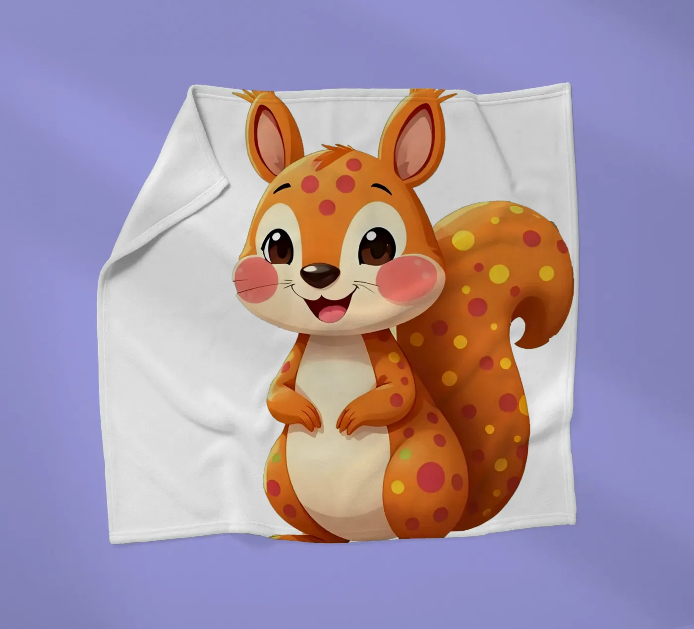 Scoiattolo_4a coperta in pile da Tierisch bunt by LK