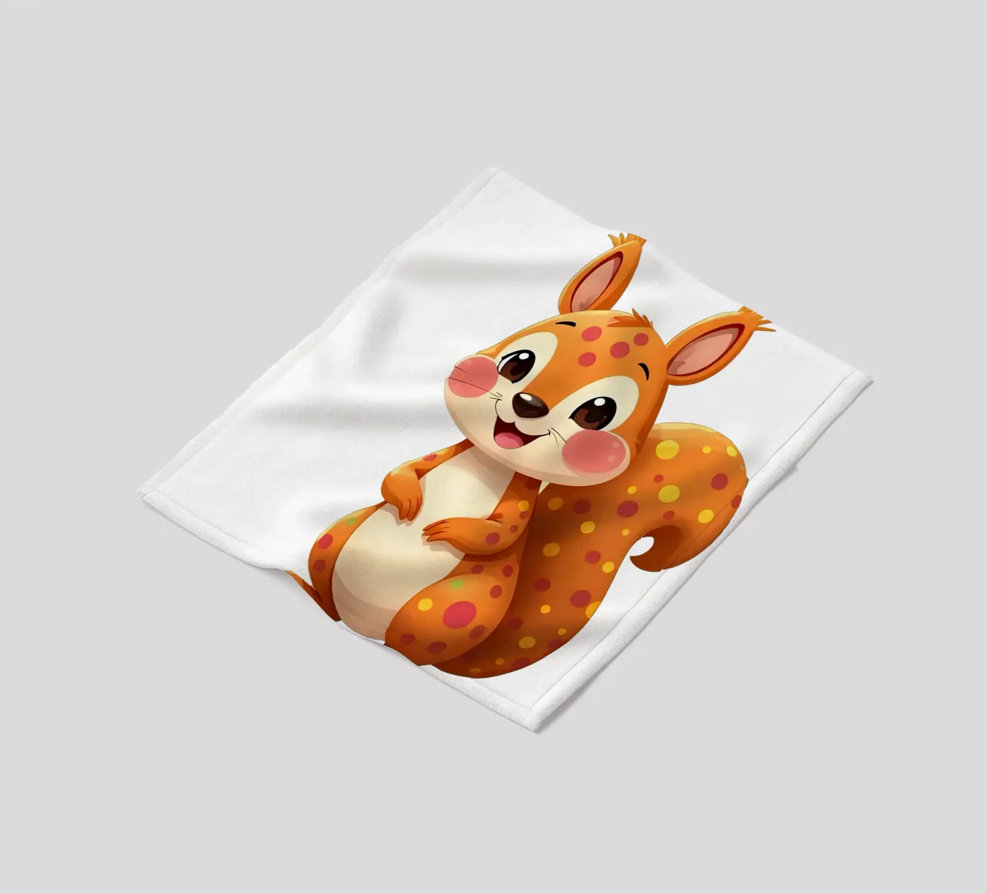 Scoiattolo_4a coperta in pile da Tierisch bunt by LK