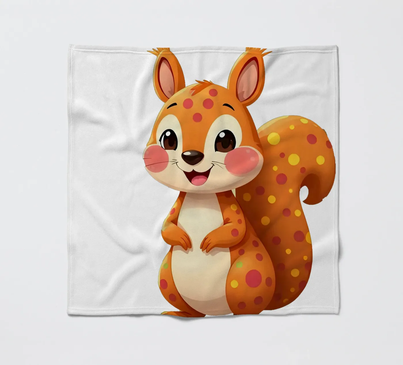 Scoiattolo_4a coperta in pile da Tierisch bunt by LK