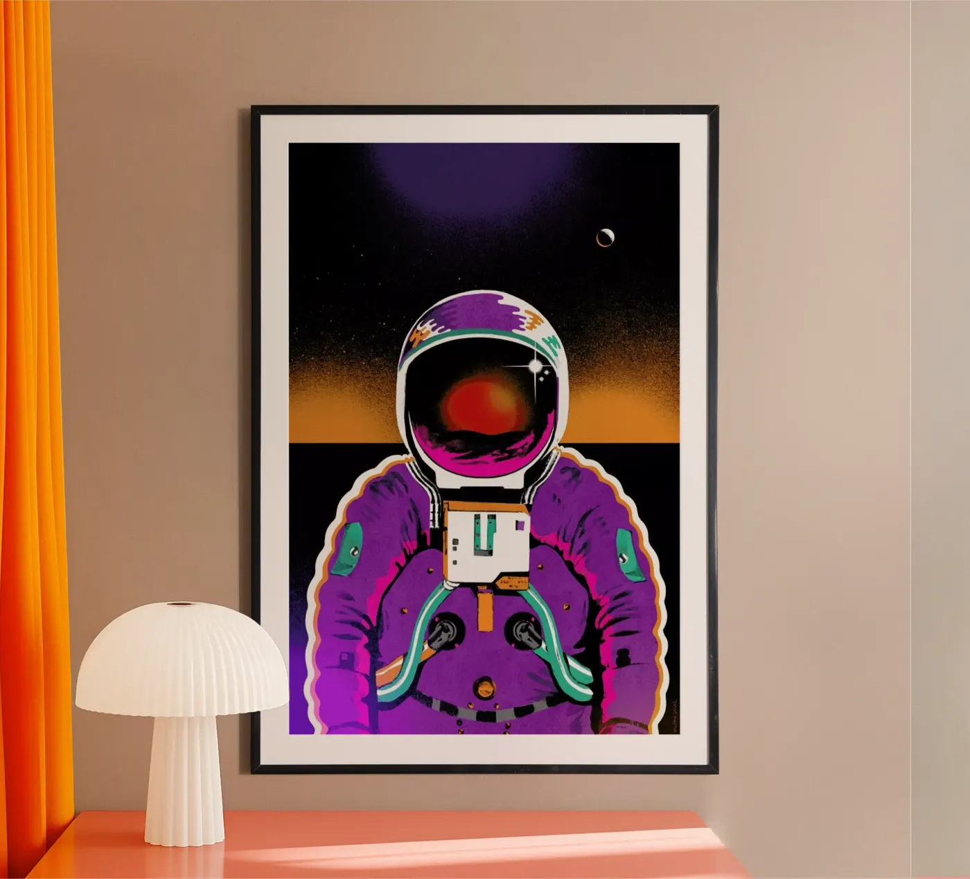 Astronaut poster by Kolorama