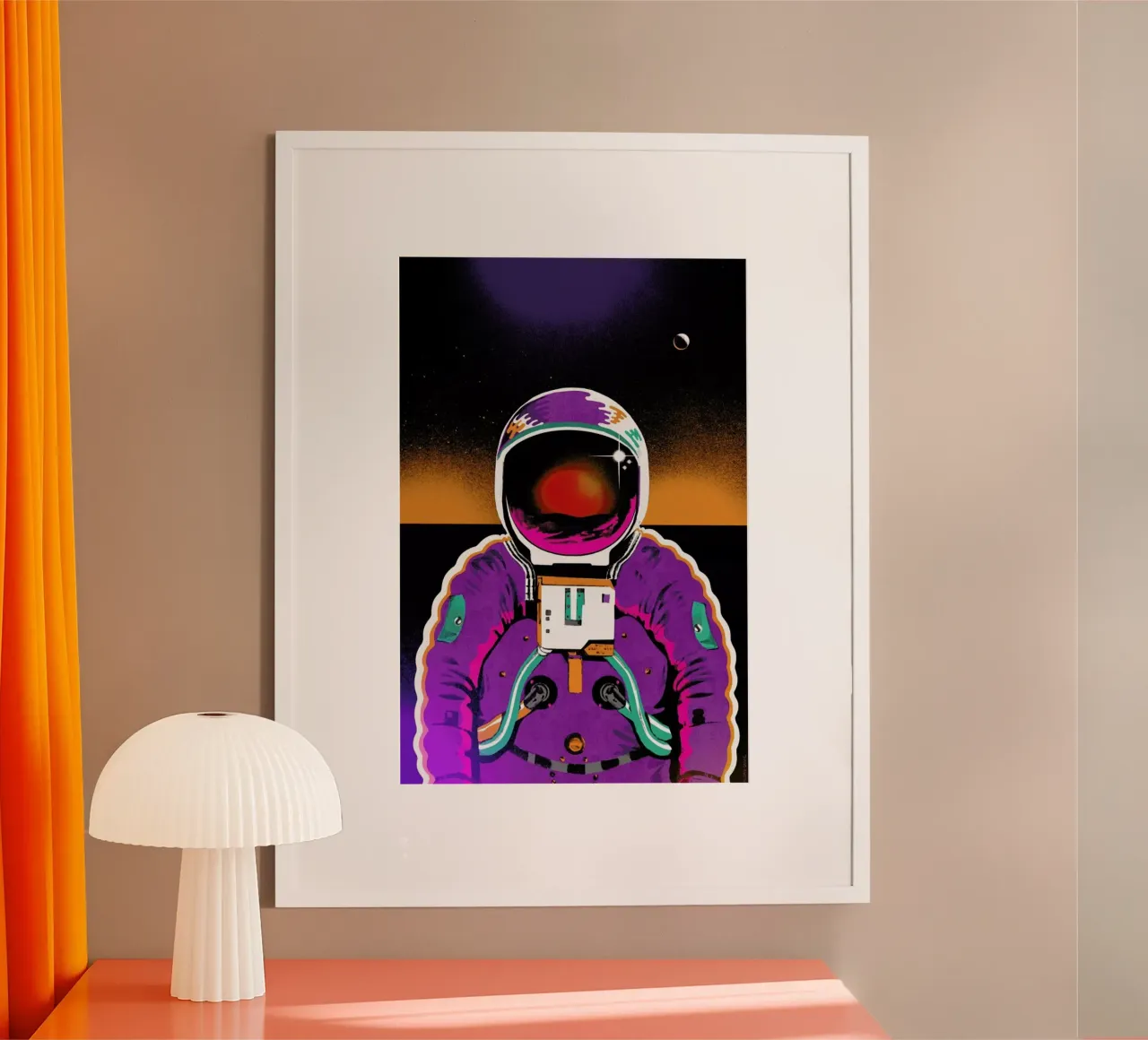 Astronaut poster by Kolorama
