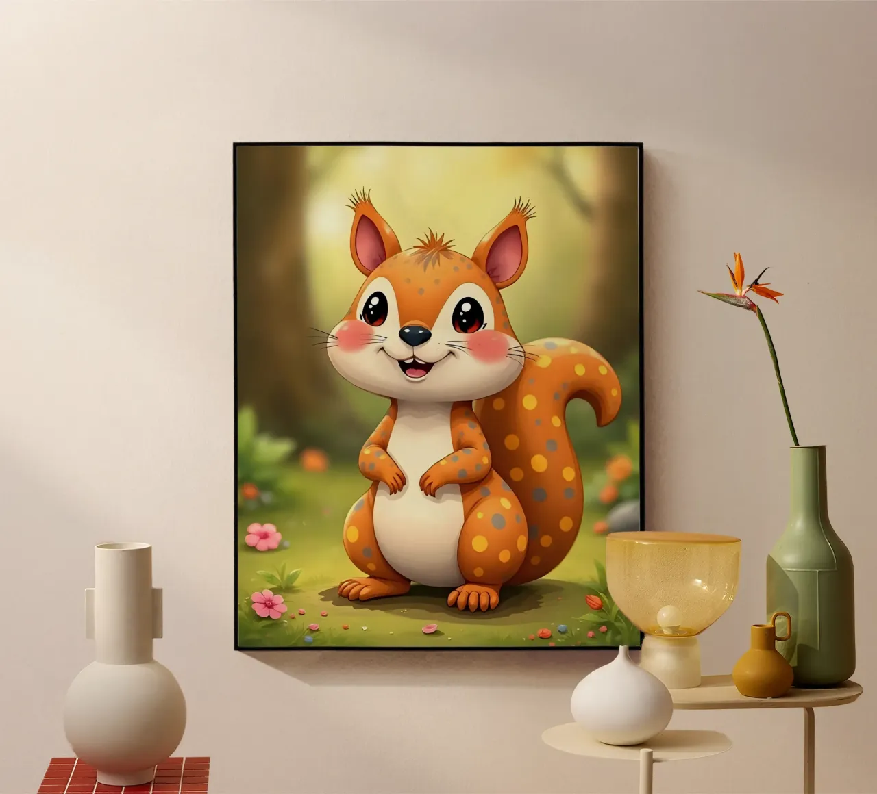 Scoiattolo_5 plexiglass da Tierisch bunt by LK