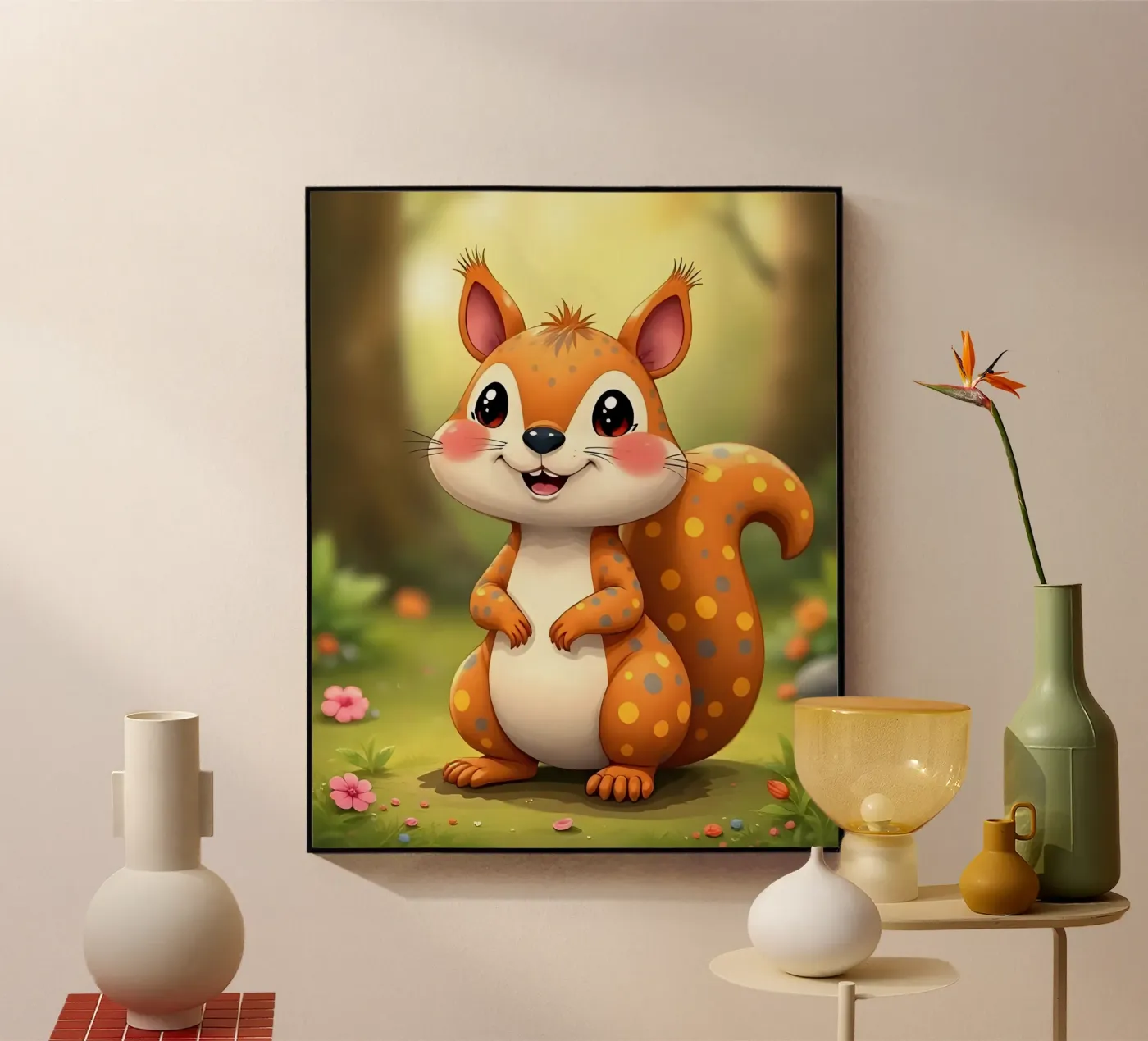 Scoiattolo_5 plexiglass da Tierisch bunt by LK