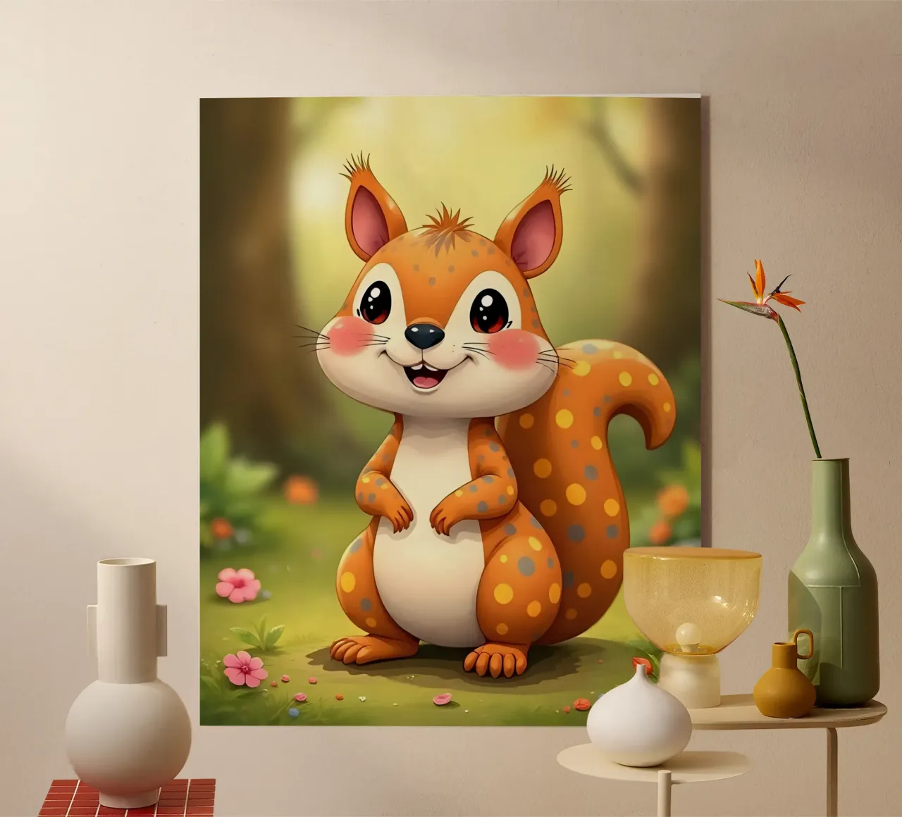 Scoiattolo_5 plexiglass da Tierisch bunt by LK