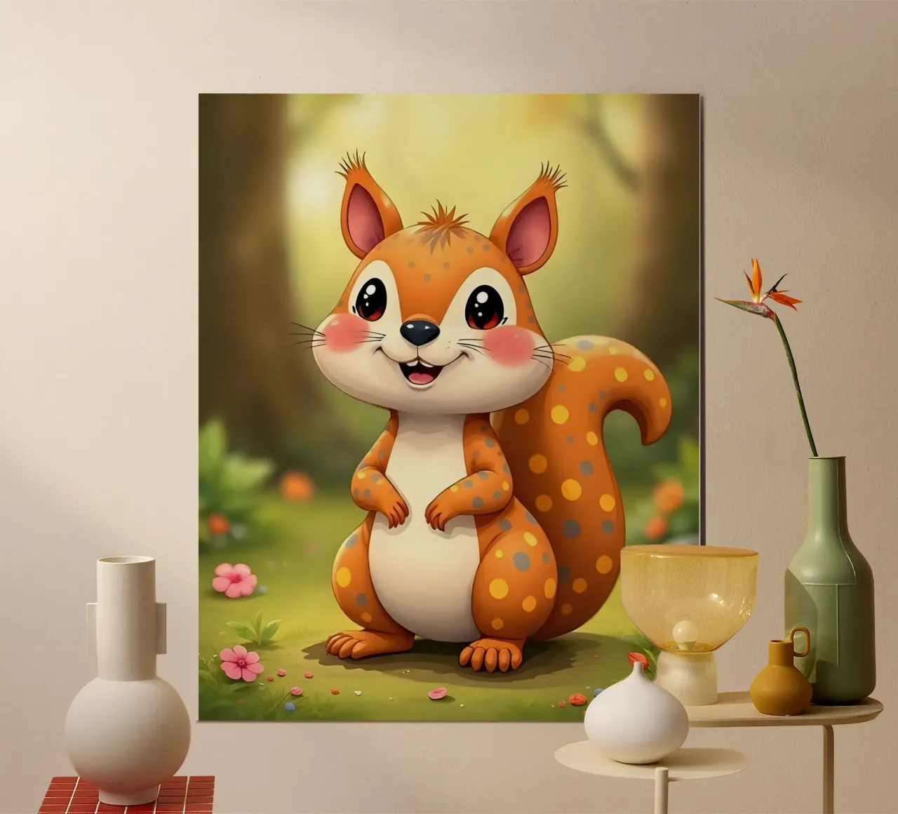 Scoiattolo_5 poster da Tierisch bunt by LK