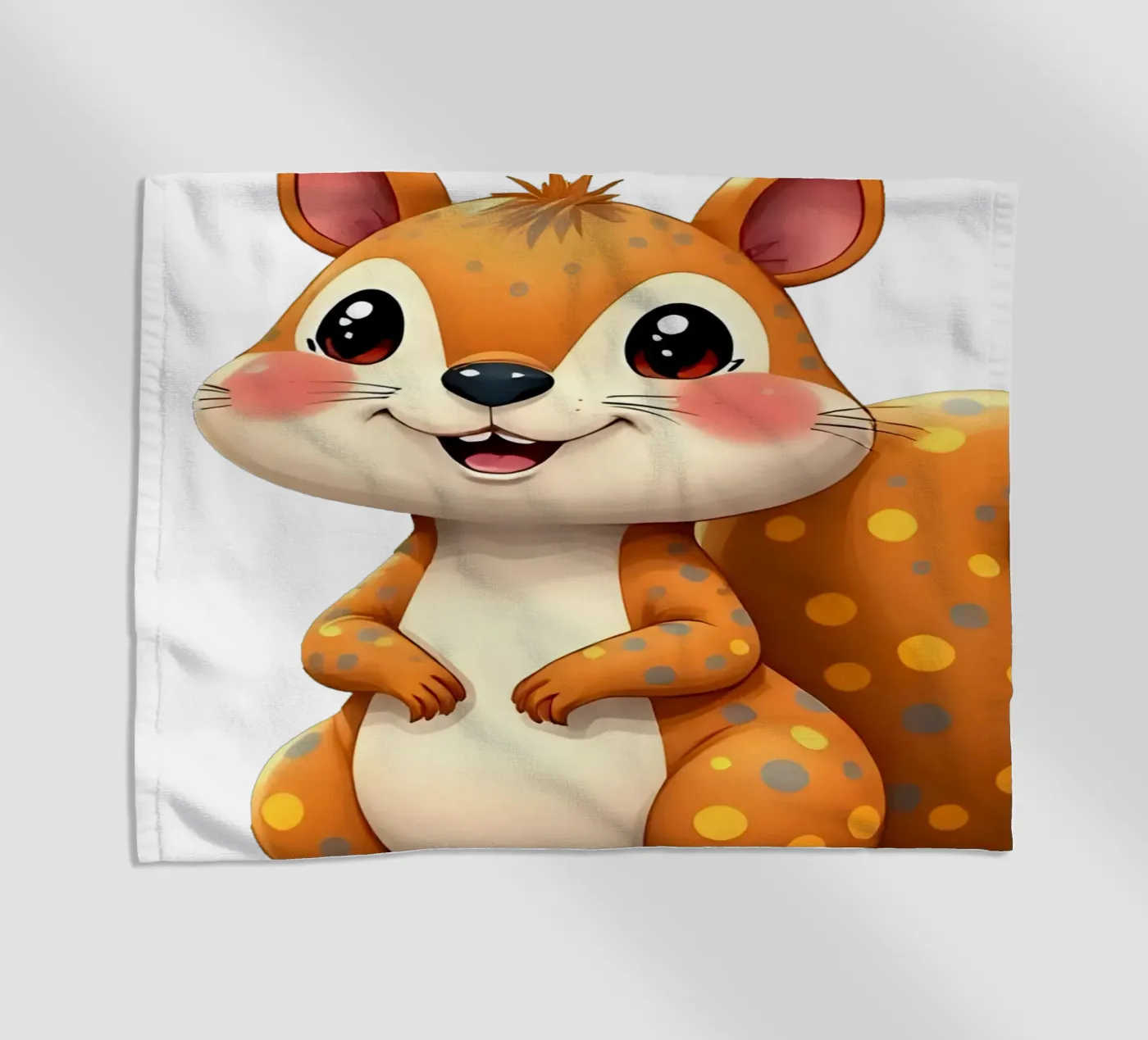 Eekhoorn_5a strandhanddoek van Tierisch bunt by LK