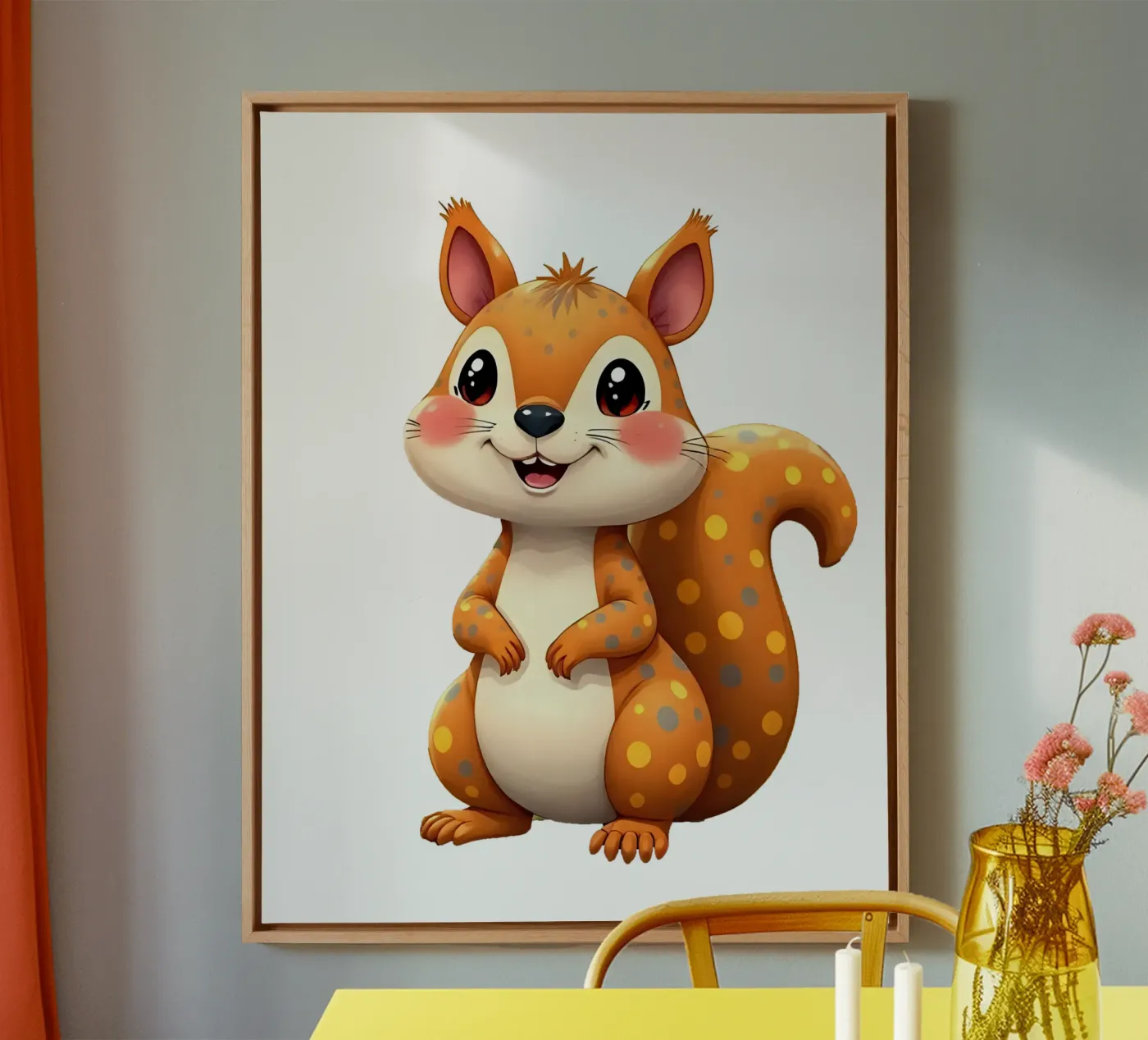 Squirrel_5a canvas by Tierwelten by LK
