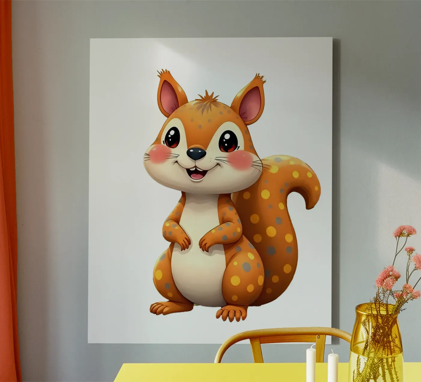 Squirrel_5a canvas by Tierwelten by LK