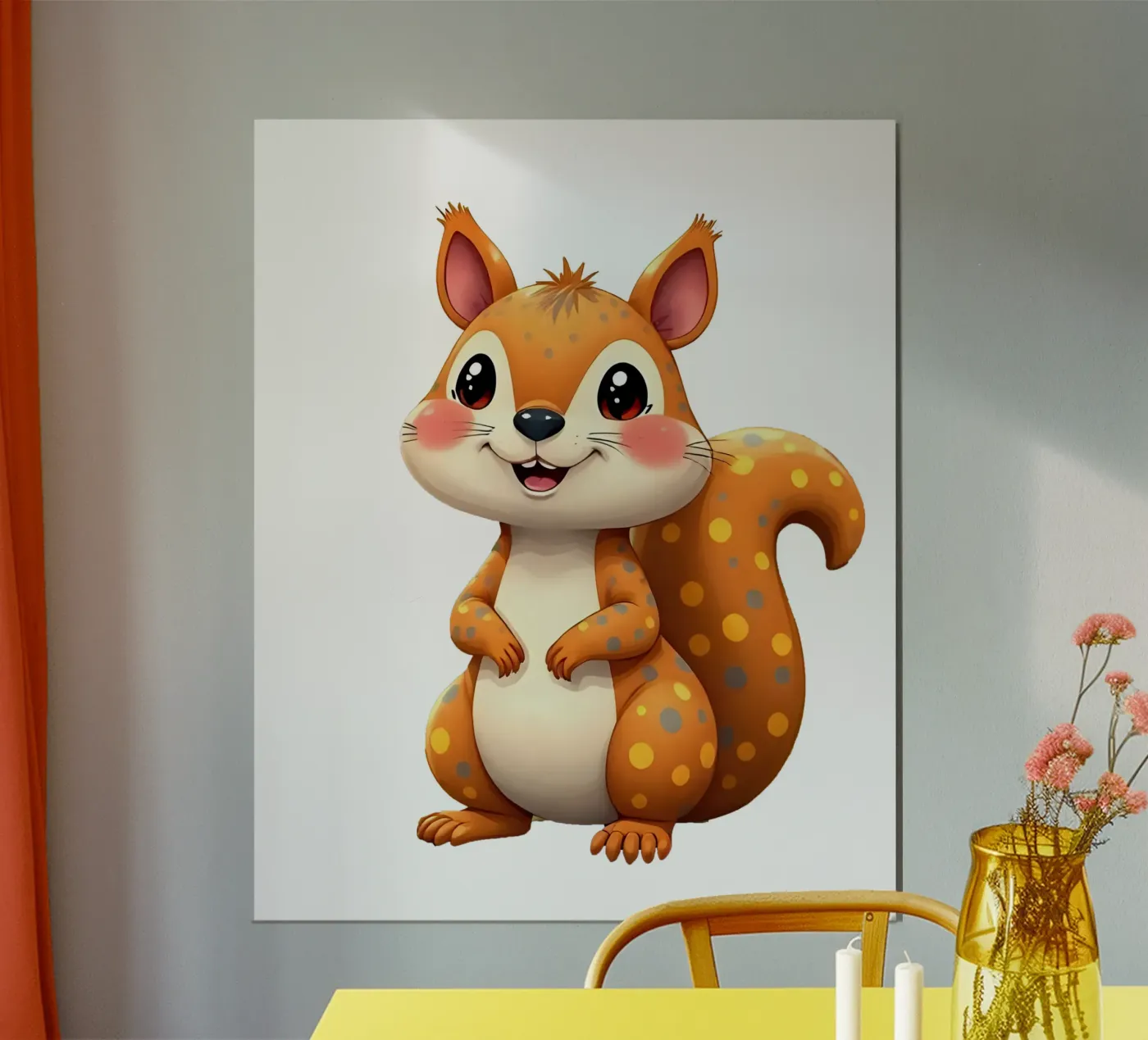Squirrel_5a poster da Tierisch bunt by LK
