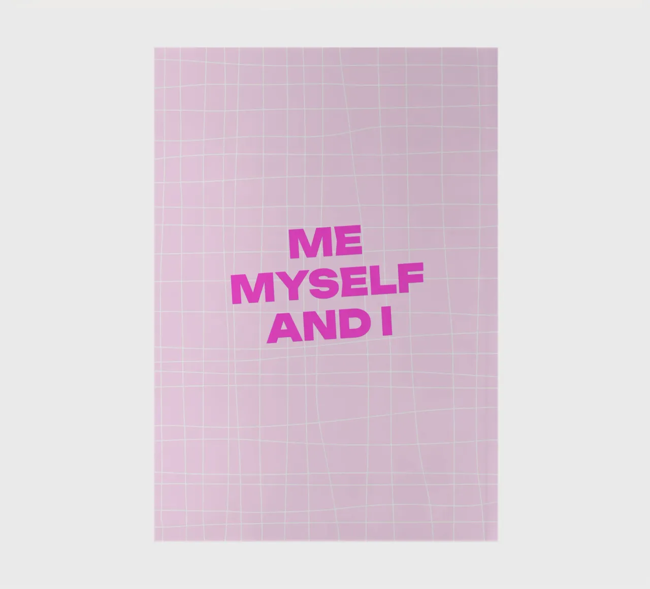 Me myself and I notebook by Bureau Purpur