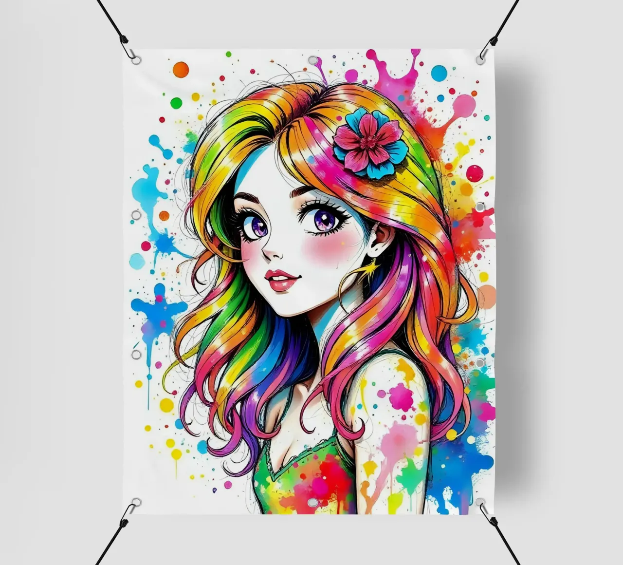 Stile_B_1 telo in pvc da AI-Portraits by LK