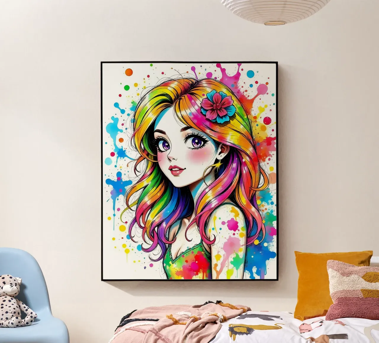 Stile_B_1 plexiglass da AI-Portraits by LK