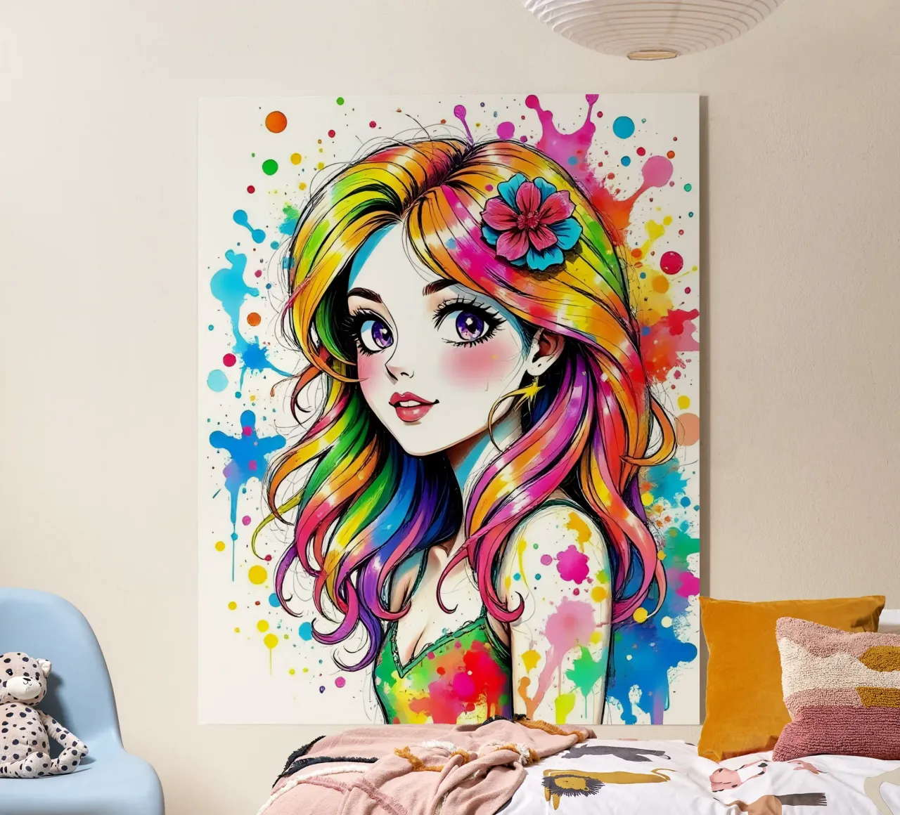 Stile_B_1 plexiglass da AI-Portraits by LK