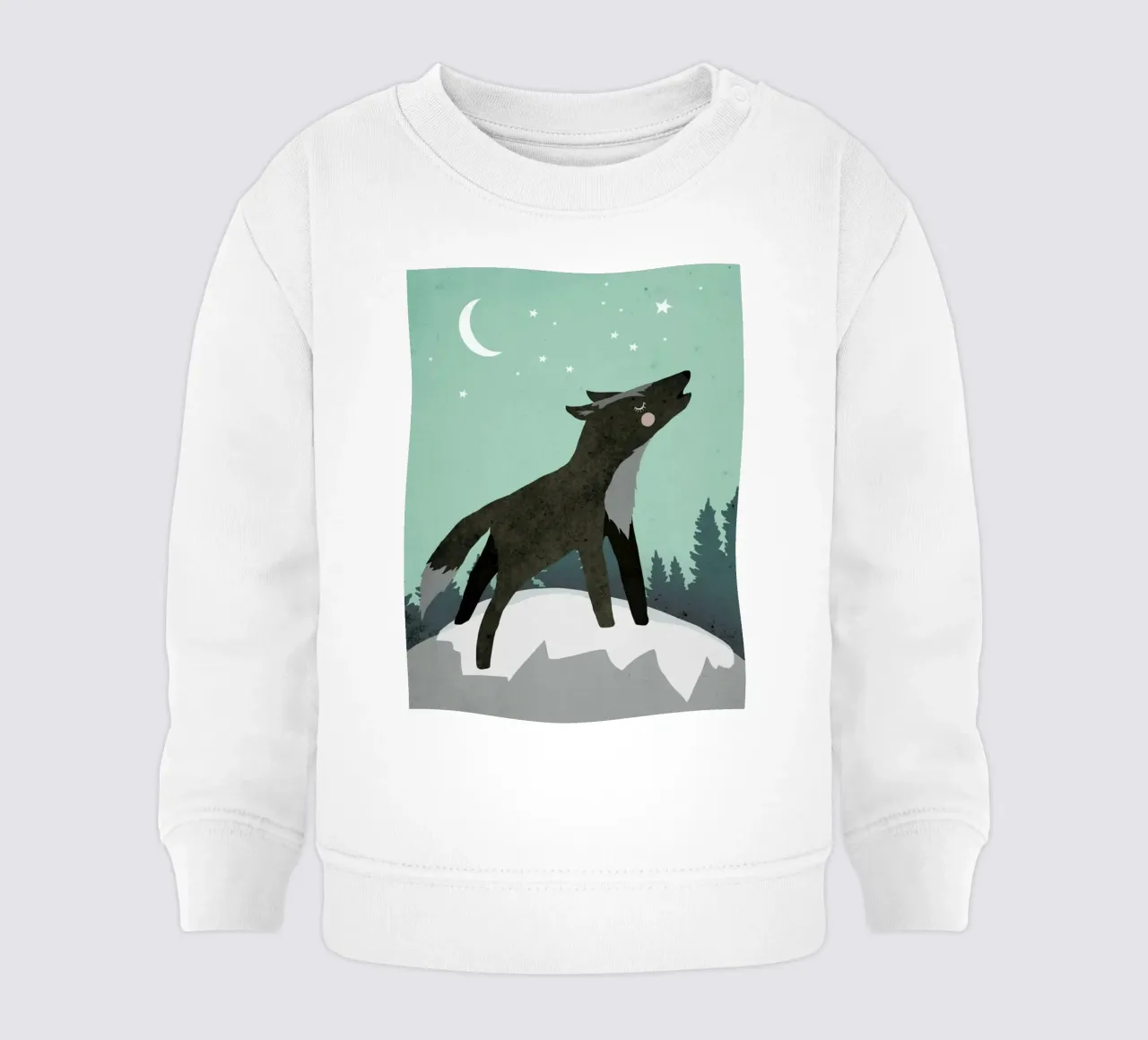 Howling Wolf felpa neonato da treechild