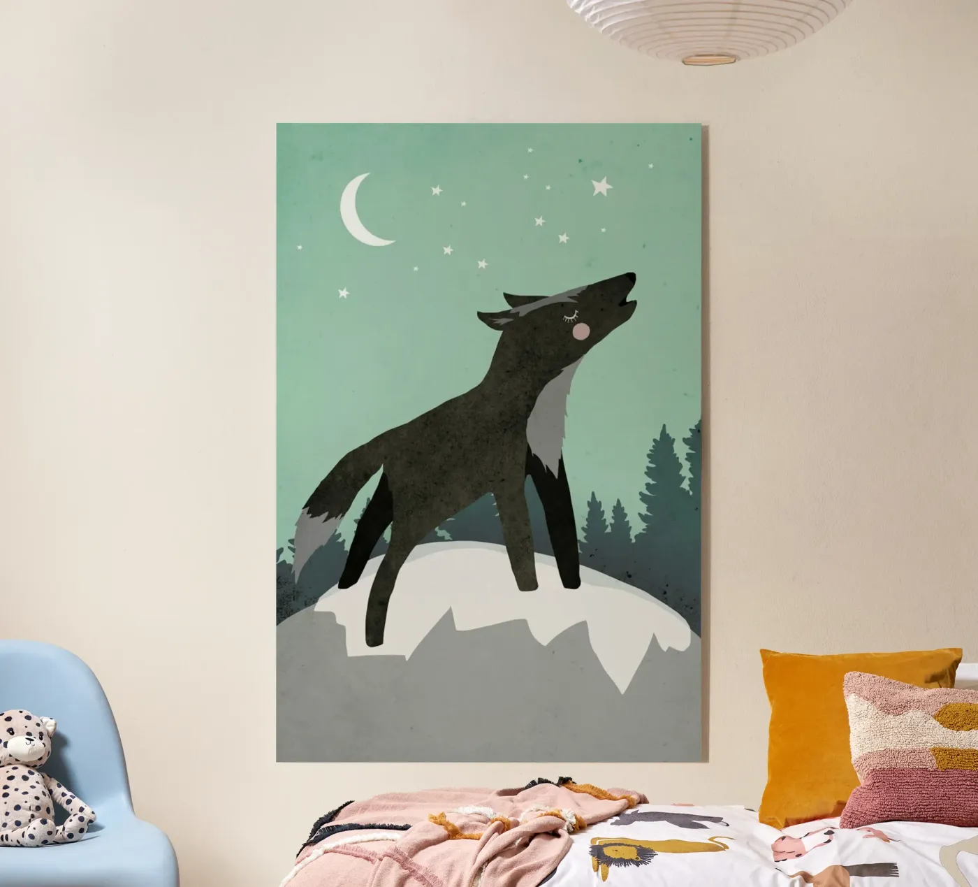 Howling Wolf plexiglas de treechild