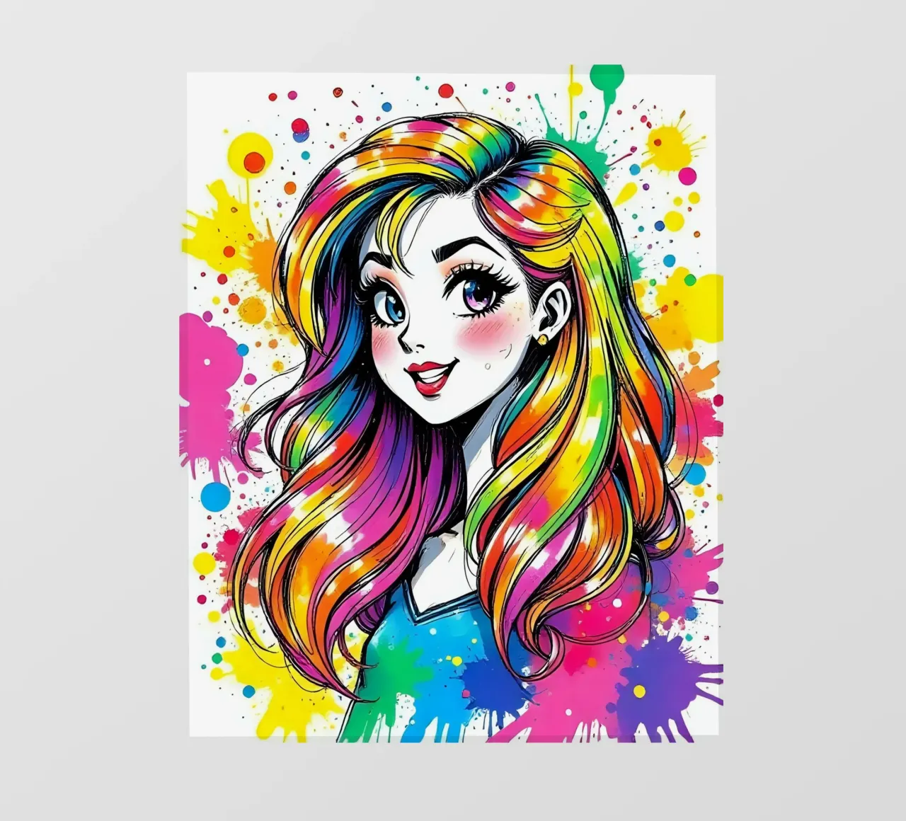 Stile_B_2 telo in pvc da AI-Portraits by LK
