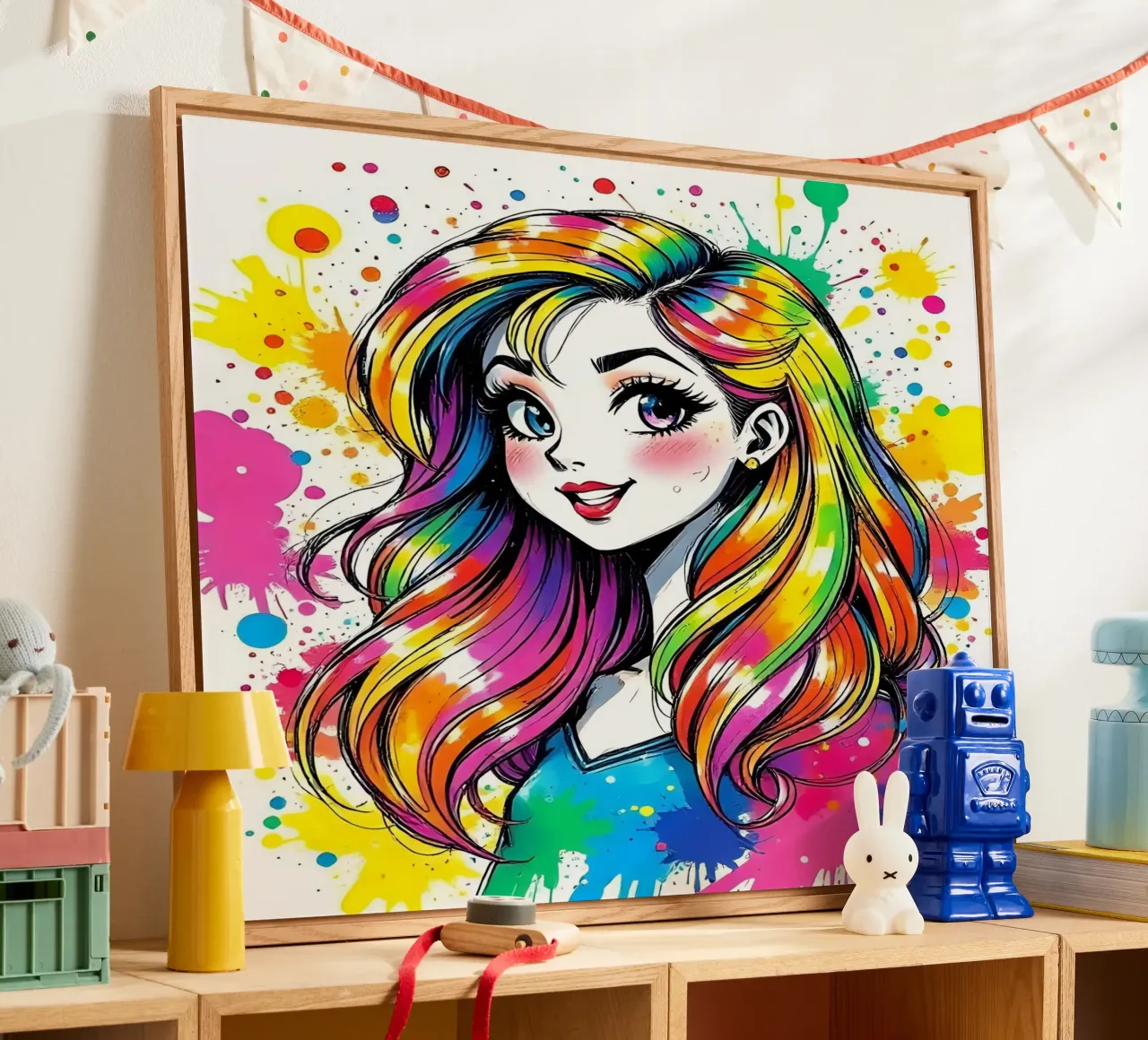 Stile_B_2 plexiglass da AI-Portraits by LK