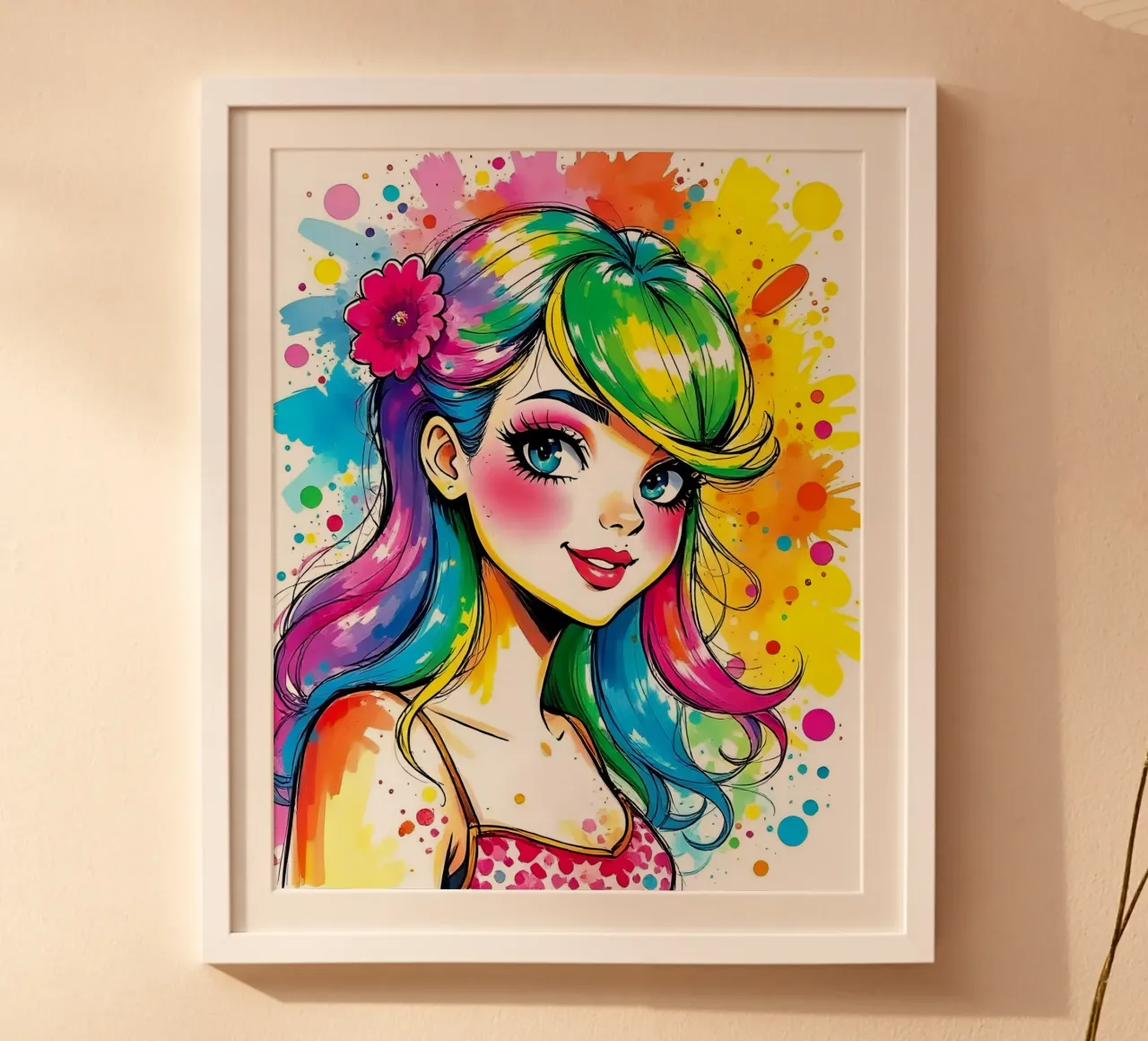 Stile_B_3 poster da AI-Portraits by LK