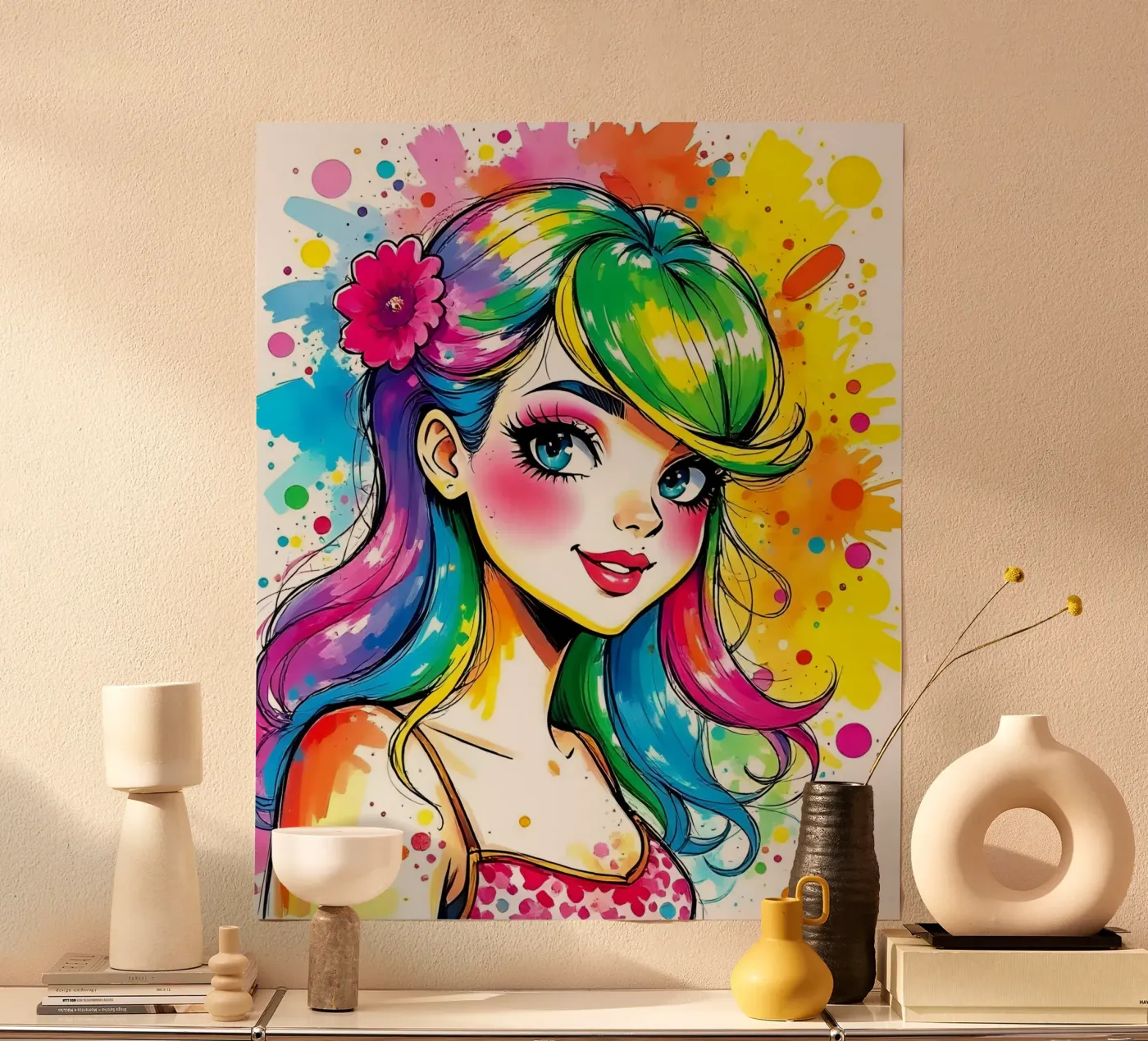 Style_B_3 poster by AI-Portraits by LK
