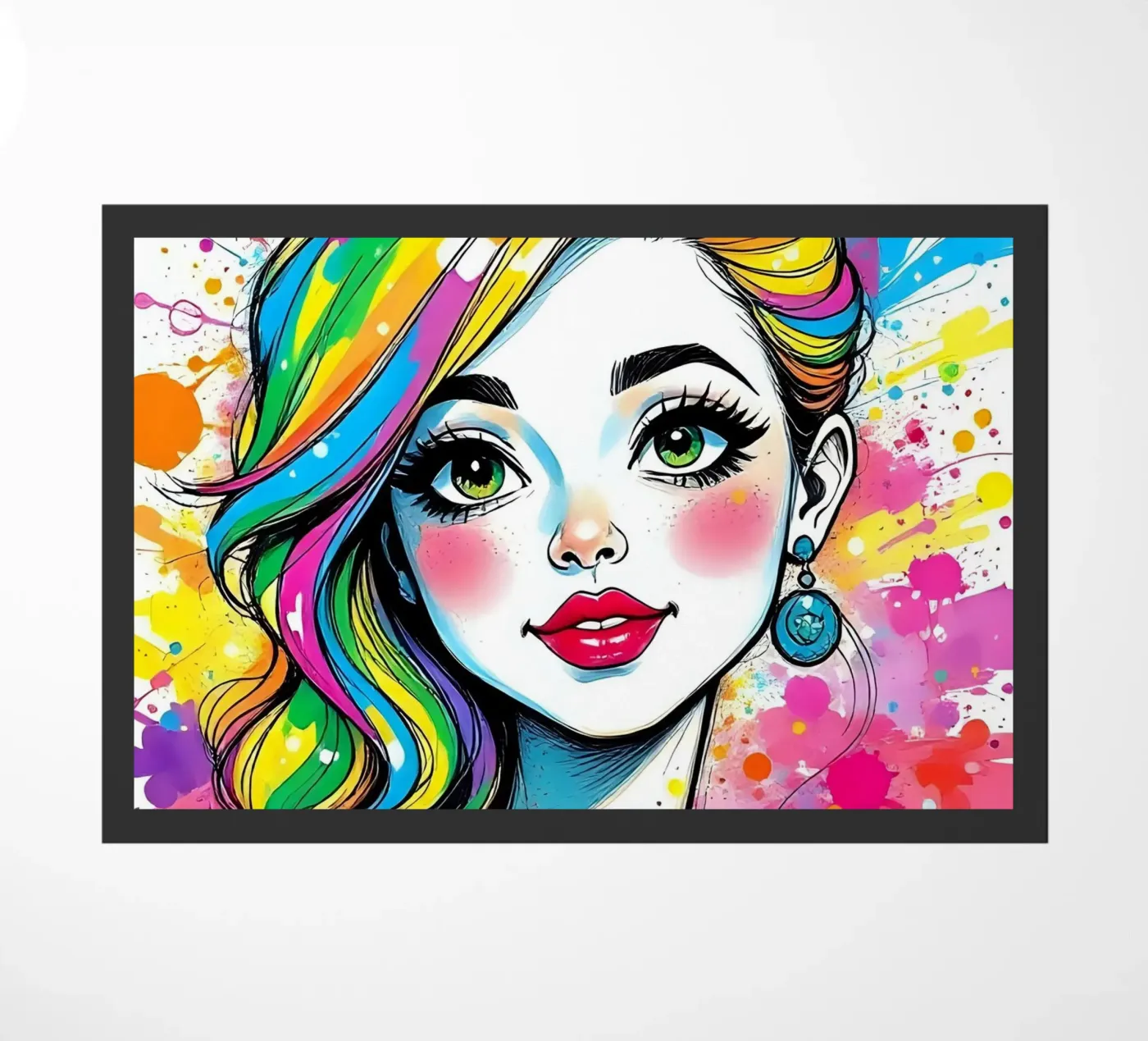 Style_B_5 doormat by AI-Portraits by LK