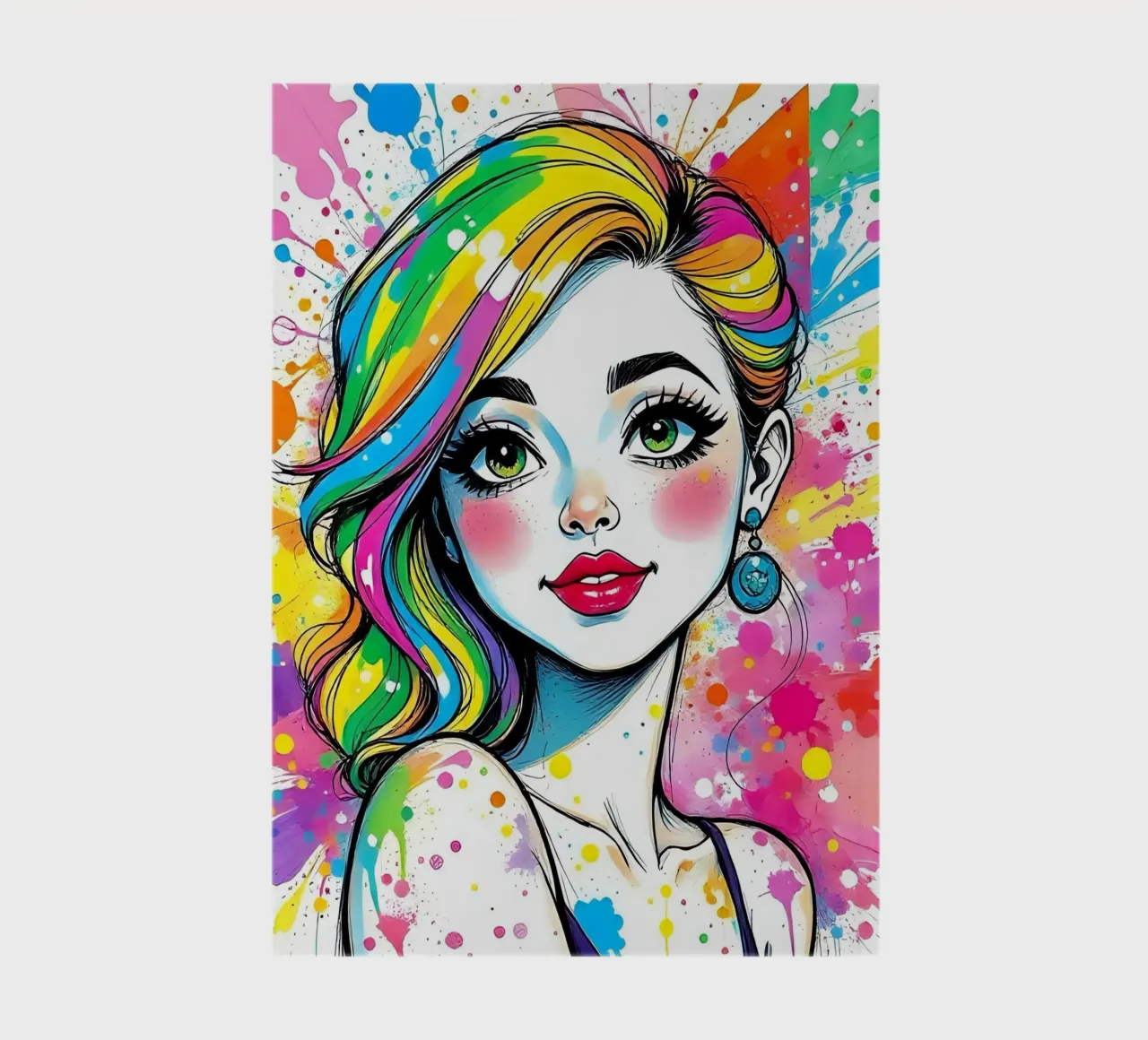 Style_B_5 notebook by AI-Portraits by LK