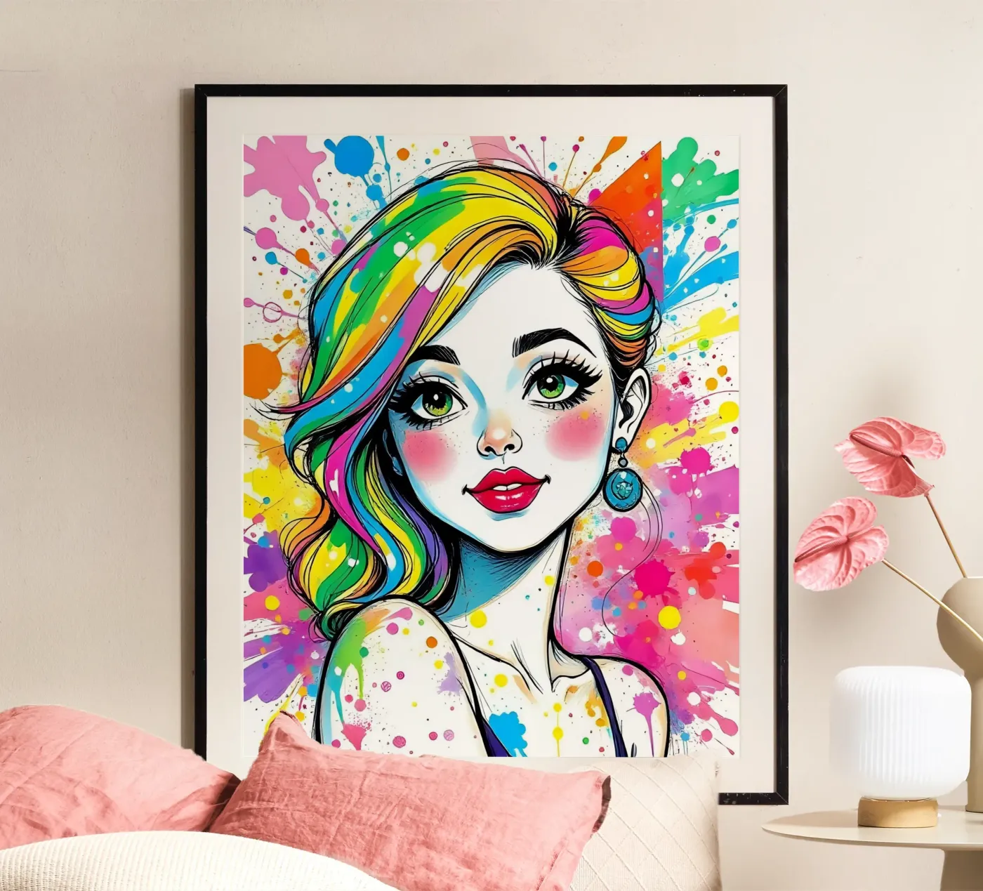 Style_B_5 poster by AI-Portraits by LK