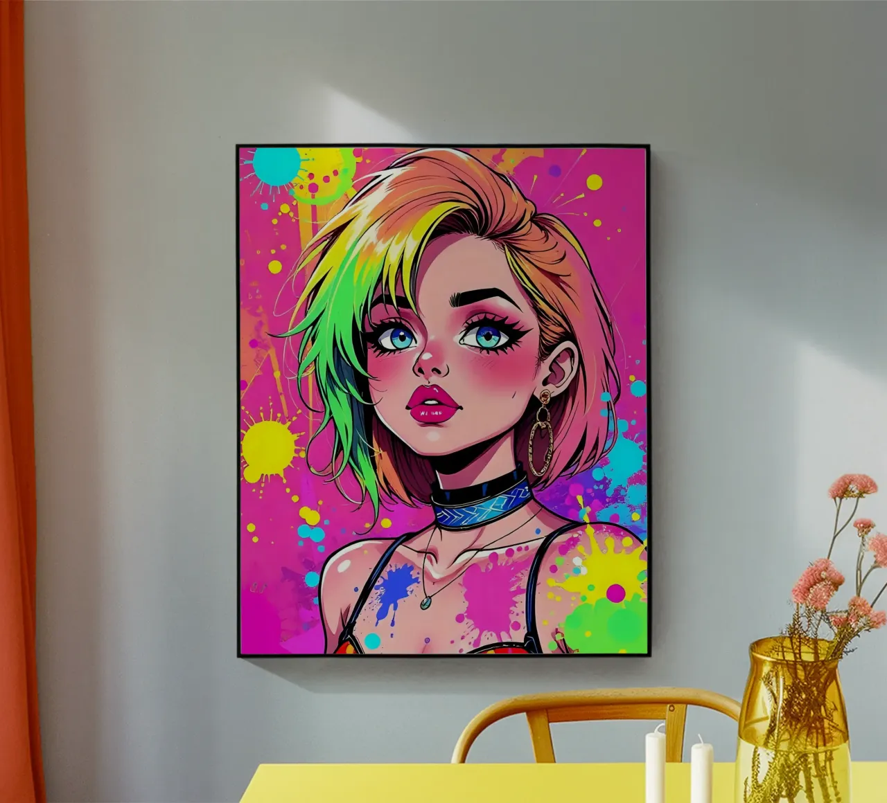 Stile_C_1 plexiglass da AI-Portraits by LK