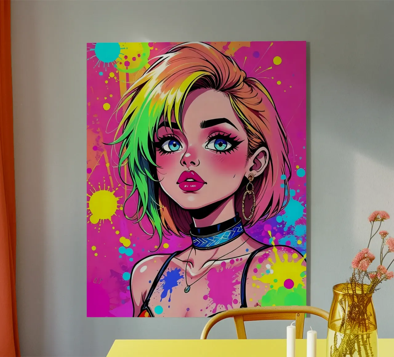 Stile_C_1 plexiglass da AI-Portraits by LK