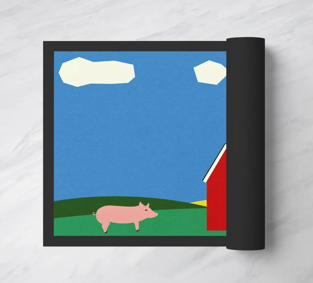 Pig and Barn zerbino da Rosi Feist