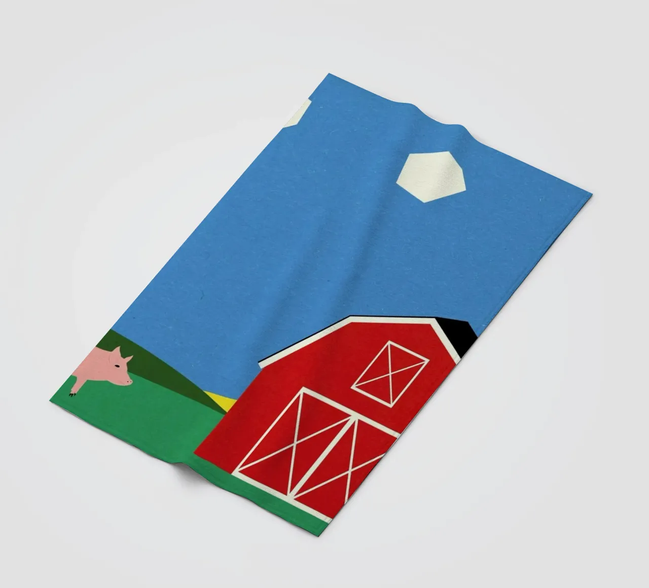 Pig and Barn coperta in pile da Rosi Feist