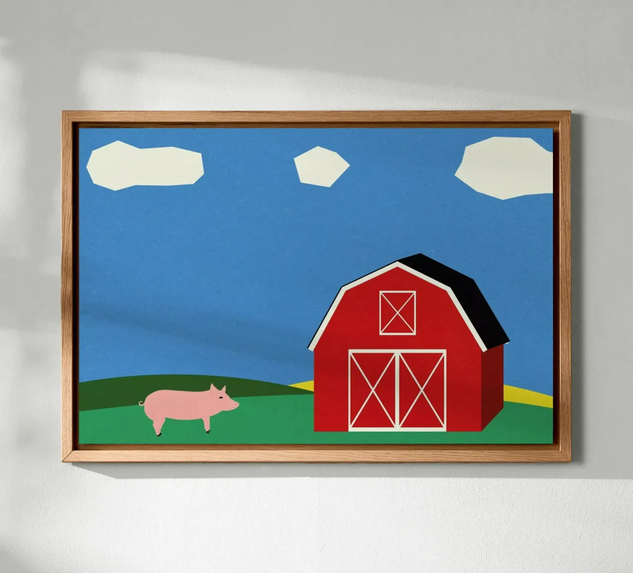 Pig and Barn alluminio dibond da Rosi Feist