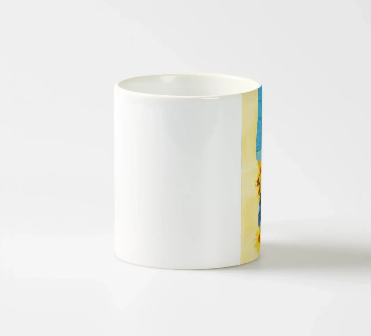 Sunflower Walk tazza in ceramica da Illustration Raissa Oltmanns