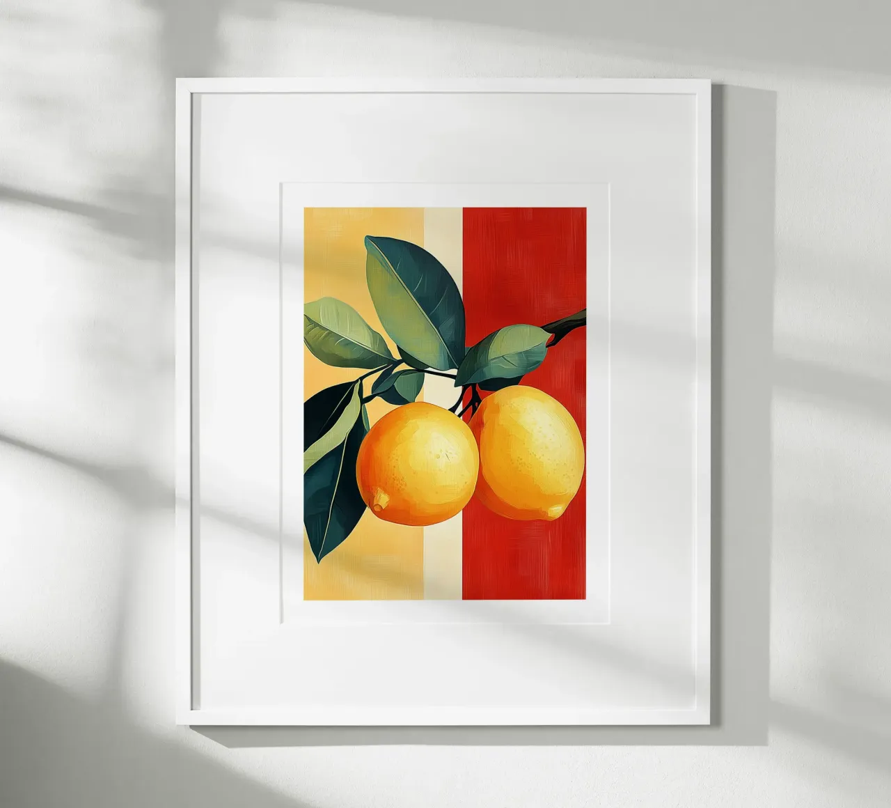 Limoni colorati carta hahnemühle da Spice & Style