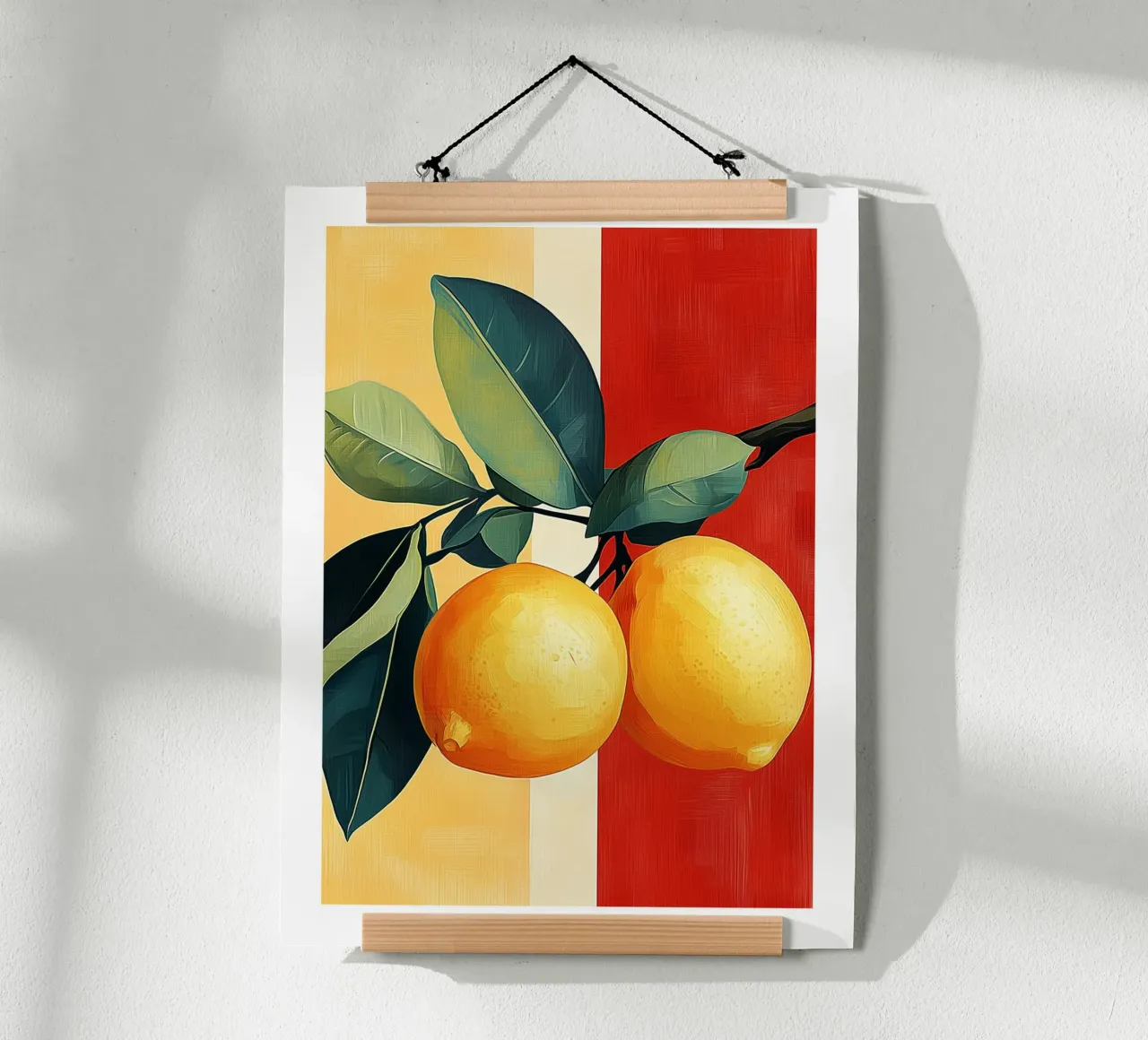 Limoni colorati carta hahnemühle da Spice & Style
